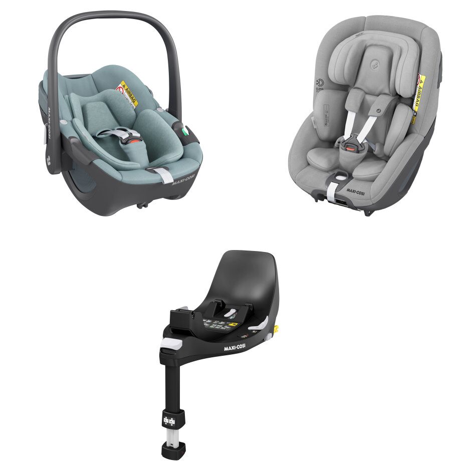 マキシコシMaxi-Coxi Pearl360 family fix360セット Zestaw 360 Family