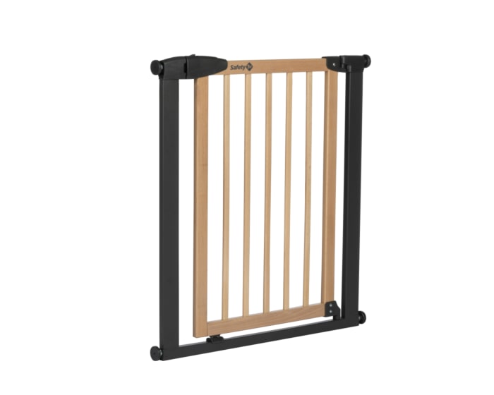 2812014000_2024_safety1st_homeequipment_gate_simplyclosewood_woodandmetal_3qrtleft