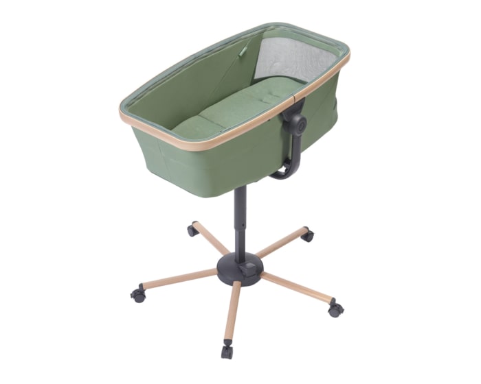 2830045110_2022_maxicosi_homeequipment_crib_alba_green_beyondgreen_3qrtleft