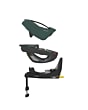 8559047110_2022_maxicosi_carseat_babycarseat_coral360_green_essentialgreen_base_safetyshell_softcarrier_side